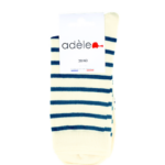 Chaussettes courtes coton bio marinière canard